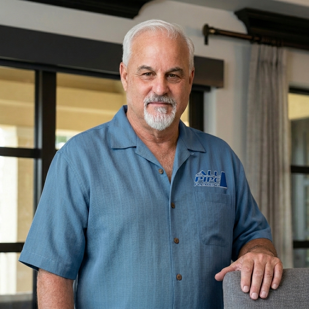 Mark Van Rickley, owner of All Pipe Plumbing.